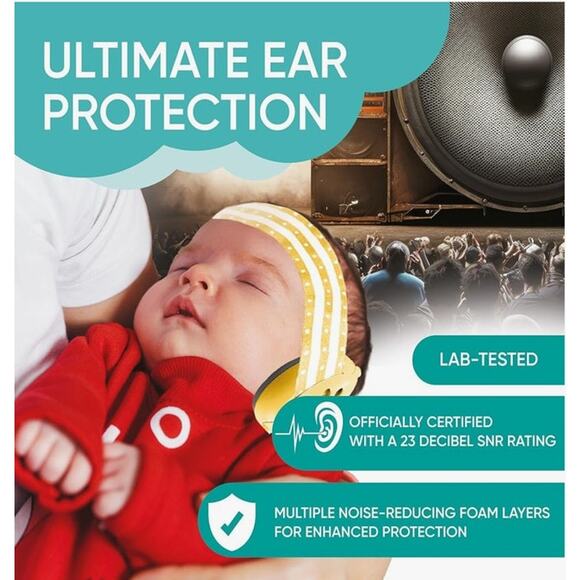 LittleTora Baby Ear Muff-Noise Canceling Headphone for Infan - Picture 2 of 9